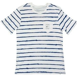 Nike Court Striped Dye Tennis Shirt